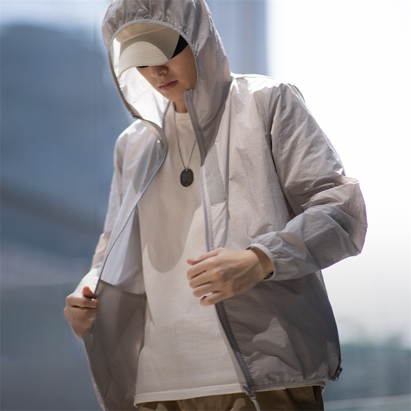 輕薄透氣UPF50+防曬服便攜戶外防紫外線防曬衣外套