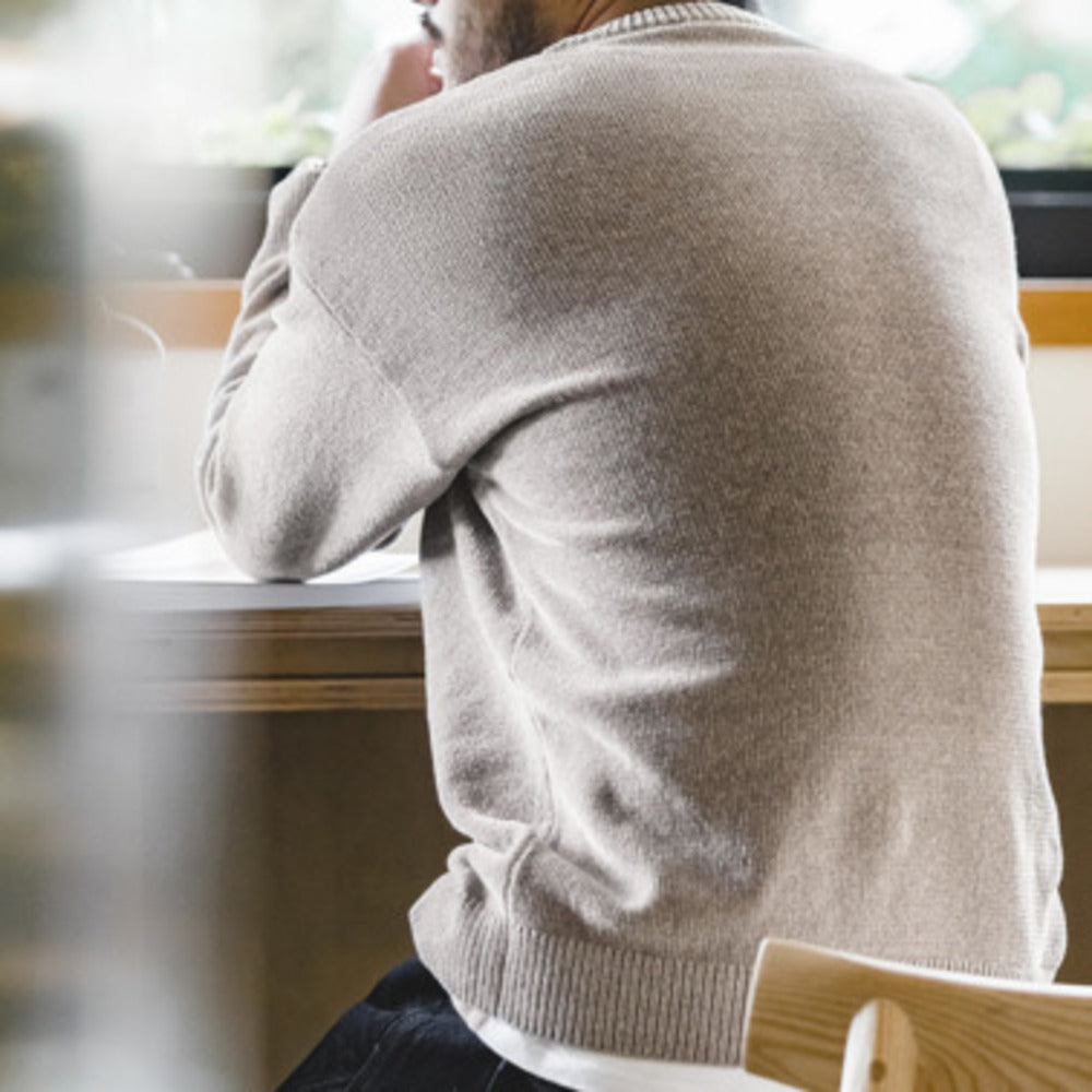 雪尼爾圓領毛衣保暖親膚打底針織衫休閑慵懶上衣