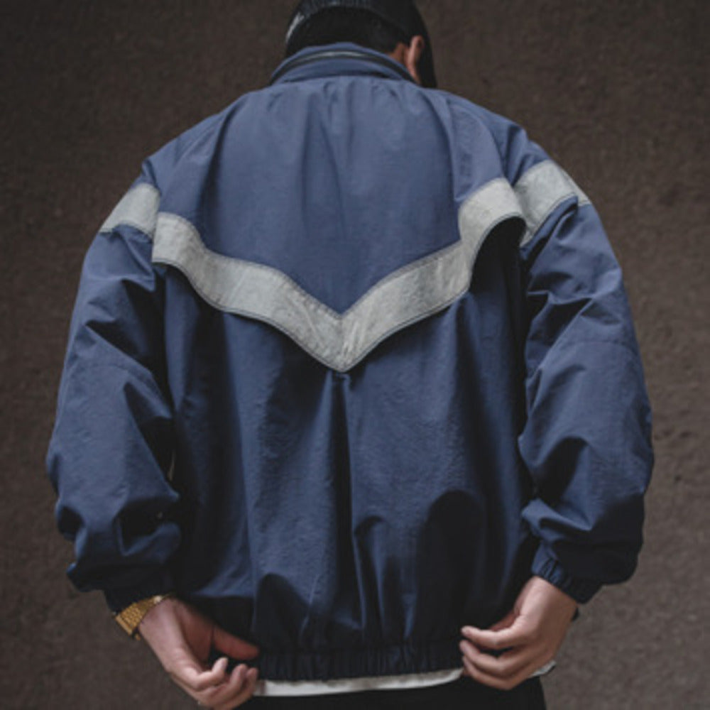 ARMY反光連帽飛行員夾克IPFU校服風速幹外套寬松訓練服