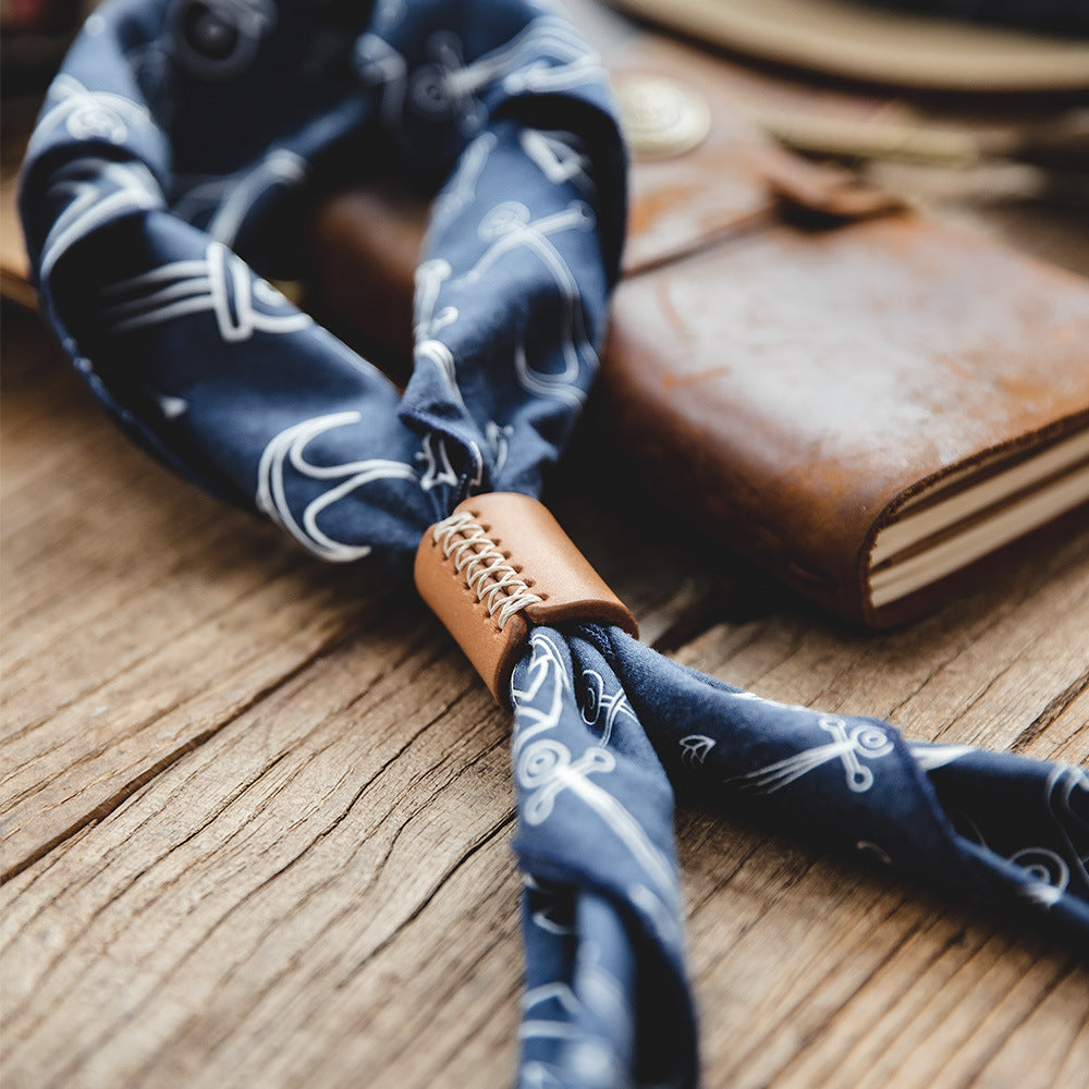 復古原色方巾扣飾品（方巾扣）