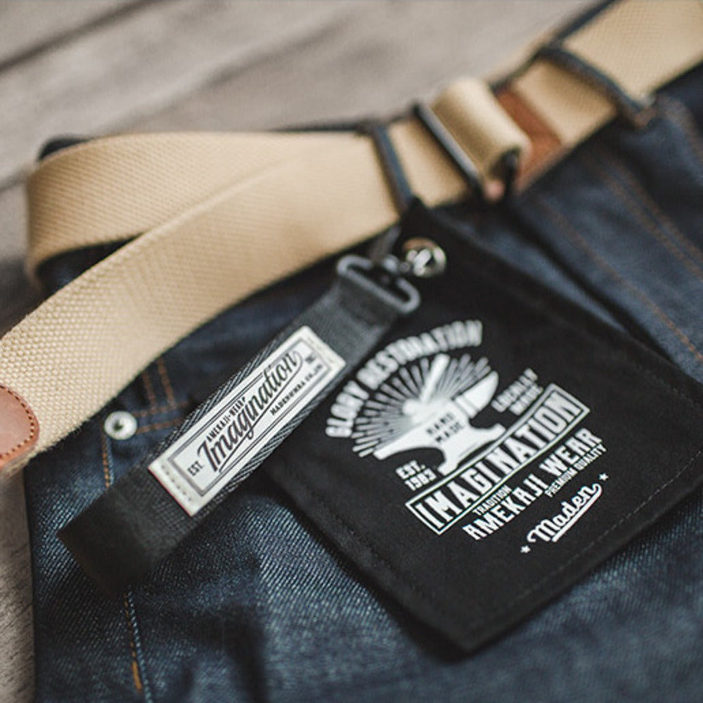 雙環扣尼龍帆布腰帶