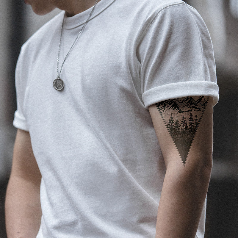 美式復古圓領300g純色厚實碳素磨毛t恤男士棉短袖