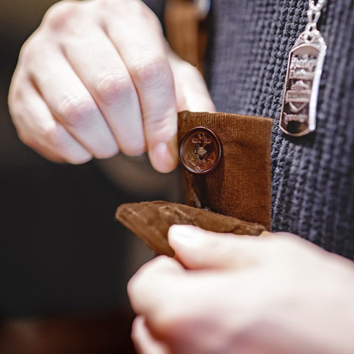 美式燈芯絨背帶褲阿美咔叽寬松直筒吊帶連體褲