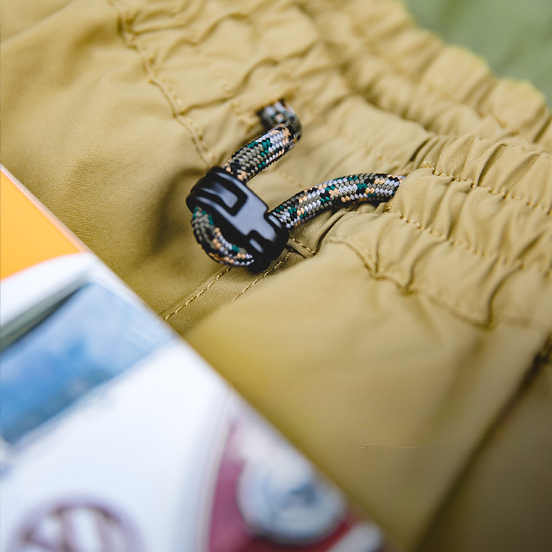 美式水洗直筒涼感大口袋機能中褲