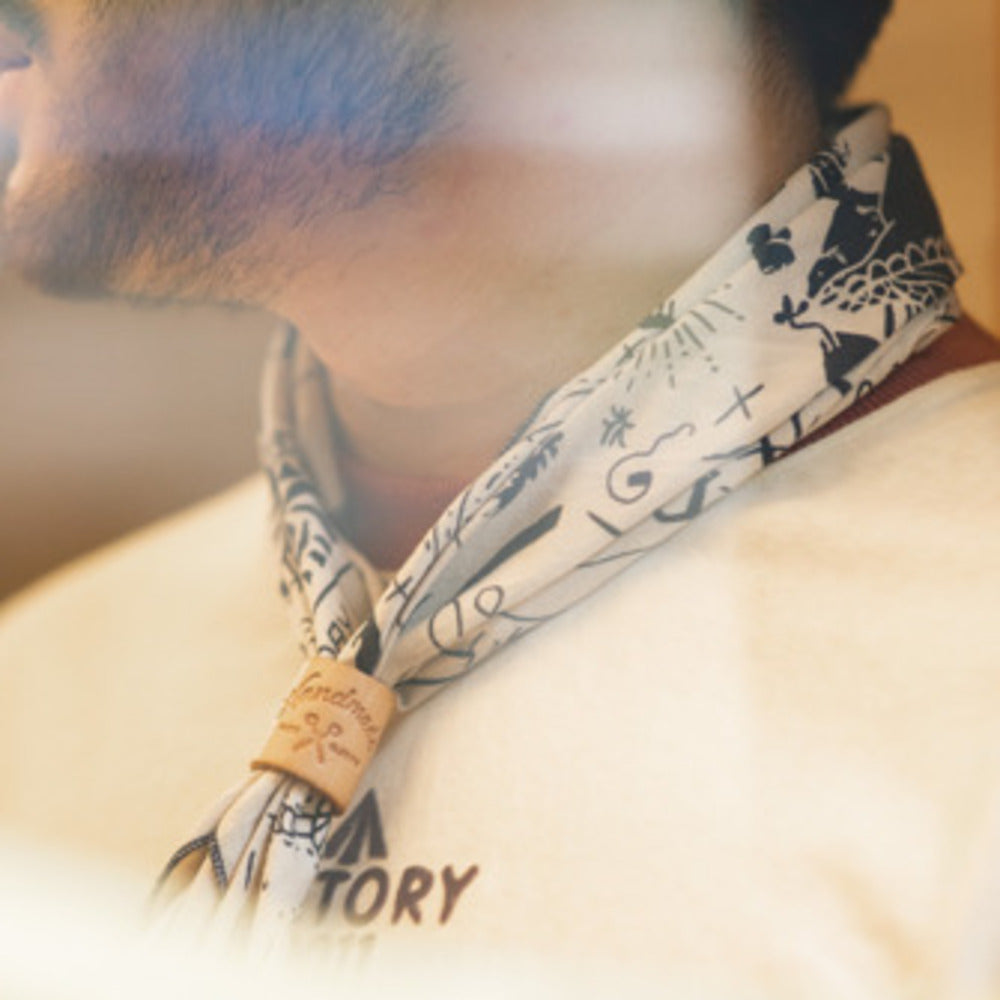 復古原色方巾扣飾品（方巾扣）