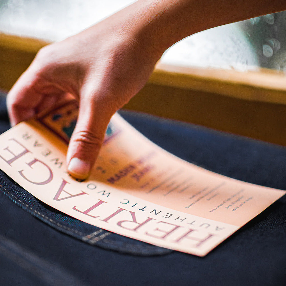 美式休閑冰皮牛仔褲丹寧水洗雙褶毛邊寬松直筒長褲