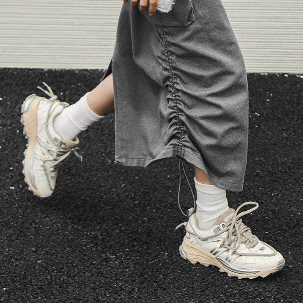 機能復古老爹鞋男女網面運動透氣徒步戶外登山鞋