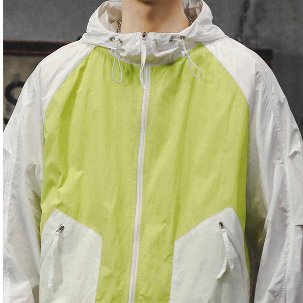 防曬服2024新款夏季薄款冰絲涼感戶外專業釣魚青少年拼接外套