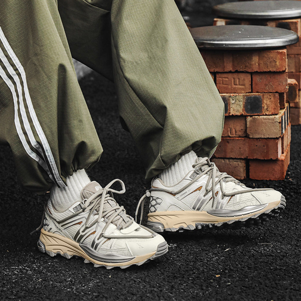 機能復古老爹鞋男女網面運動透氣徒步戶外登山鞋