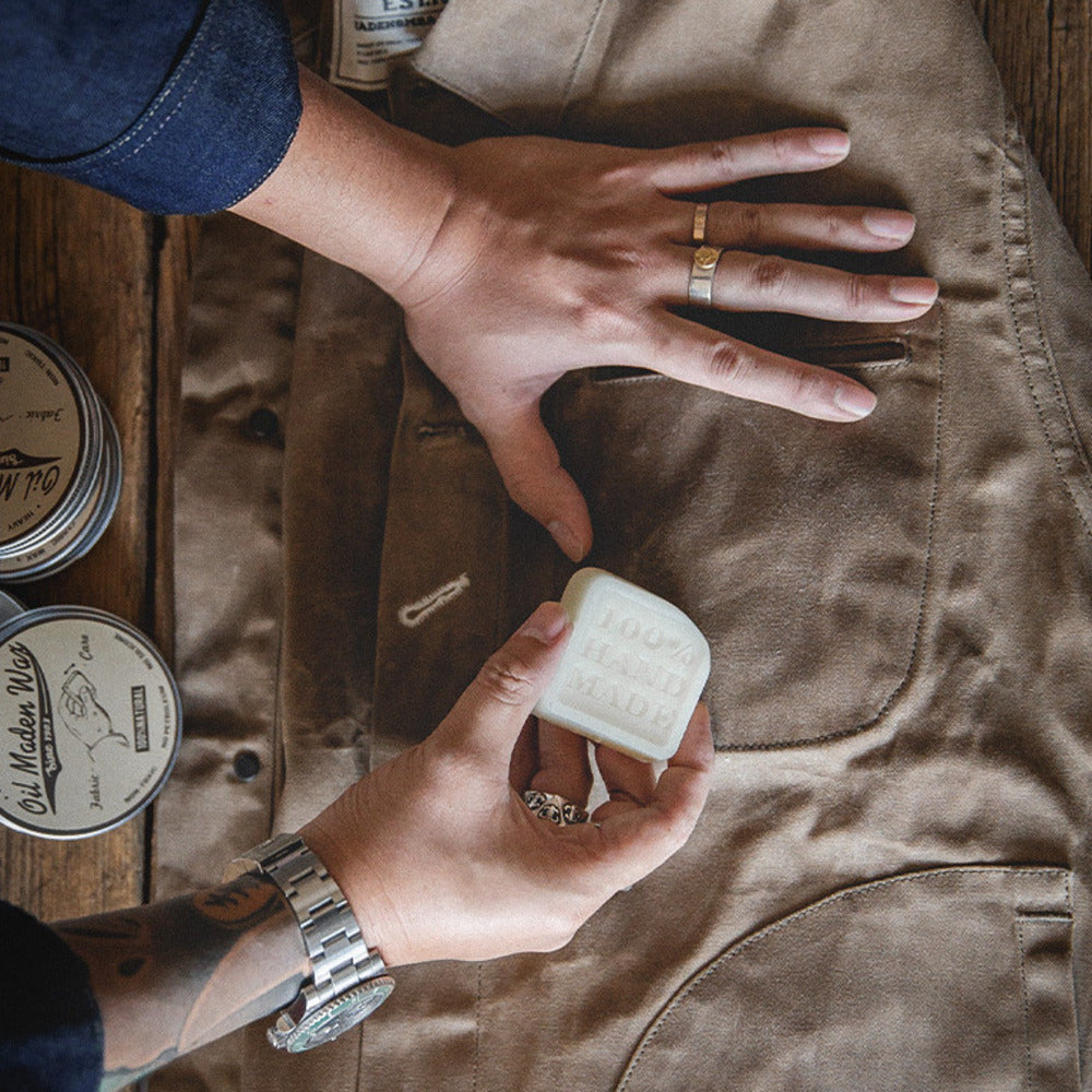 油蠟夾克護理補蠟專用油蜂蠟皮革保養去汙固體蠟家用神器