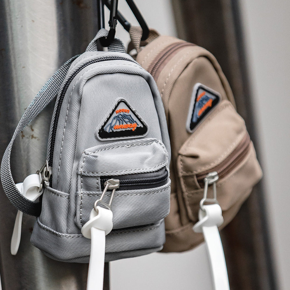 山系迷你機能掛包戶外斜挎雙肩小包腰包鑰匙耳機卡包