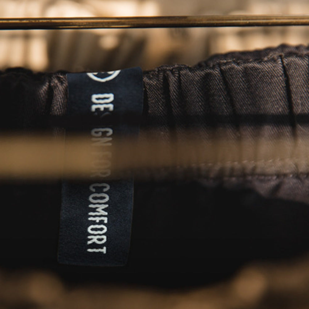 法式復古短褲松緊腰美式五分休閑寬松直筒沙灘褲