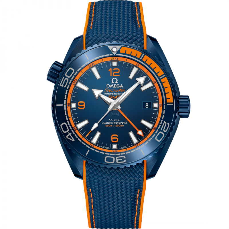 Omega Seamaster Planet Ocean Master Chronometer GMT Big Blue 215.92.46.22.03.001