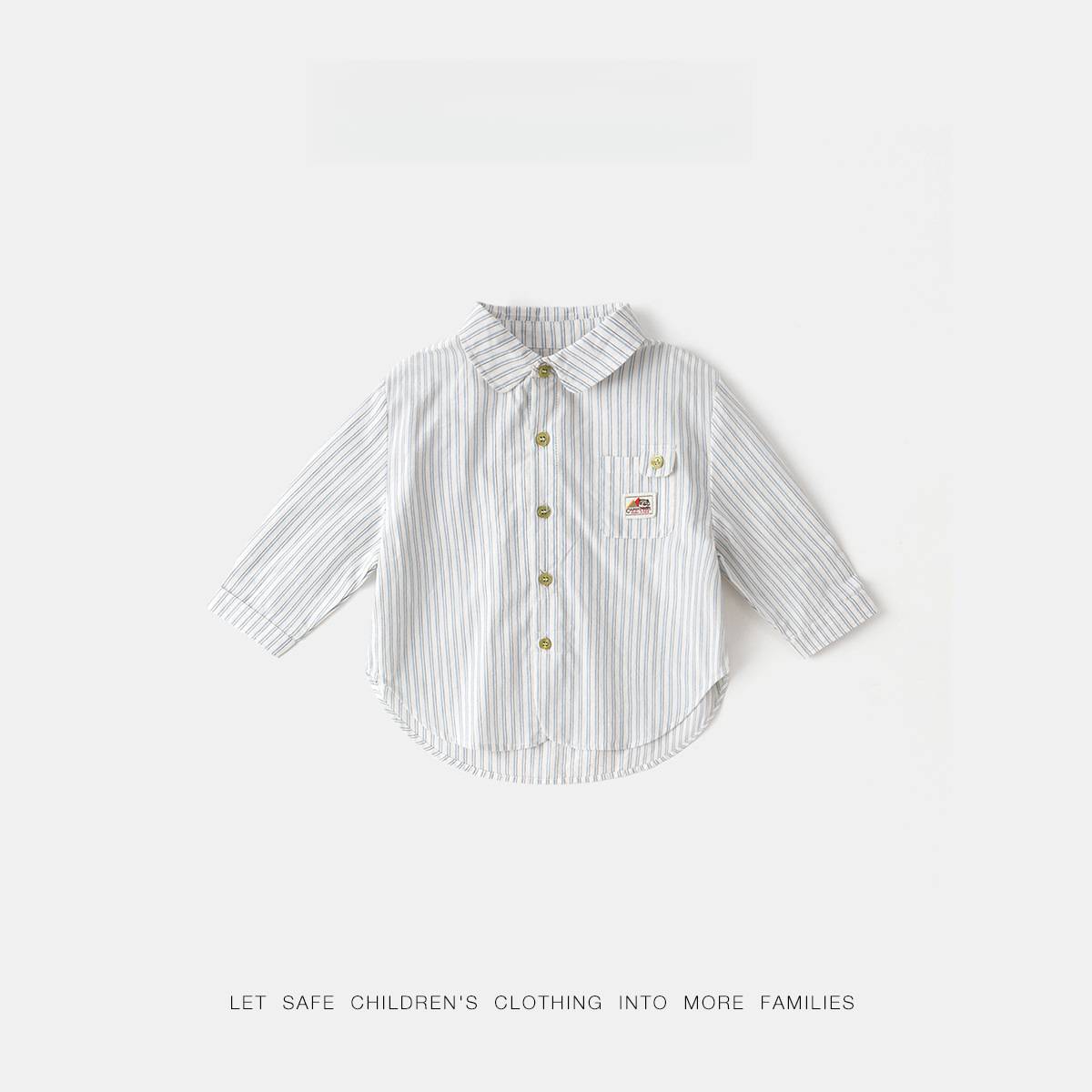 戶外風條紋襯衫