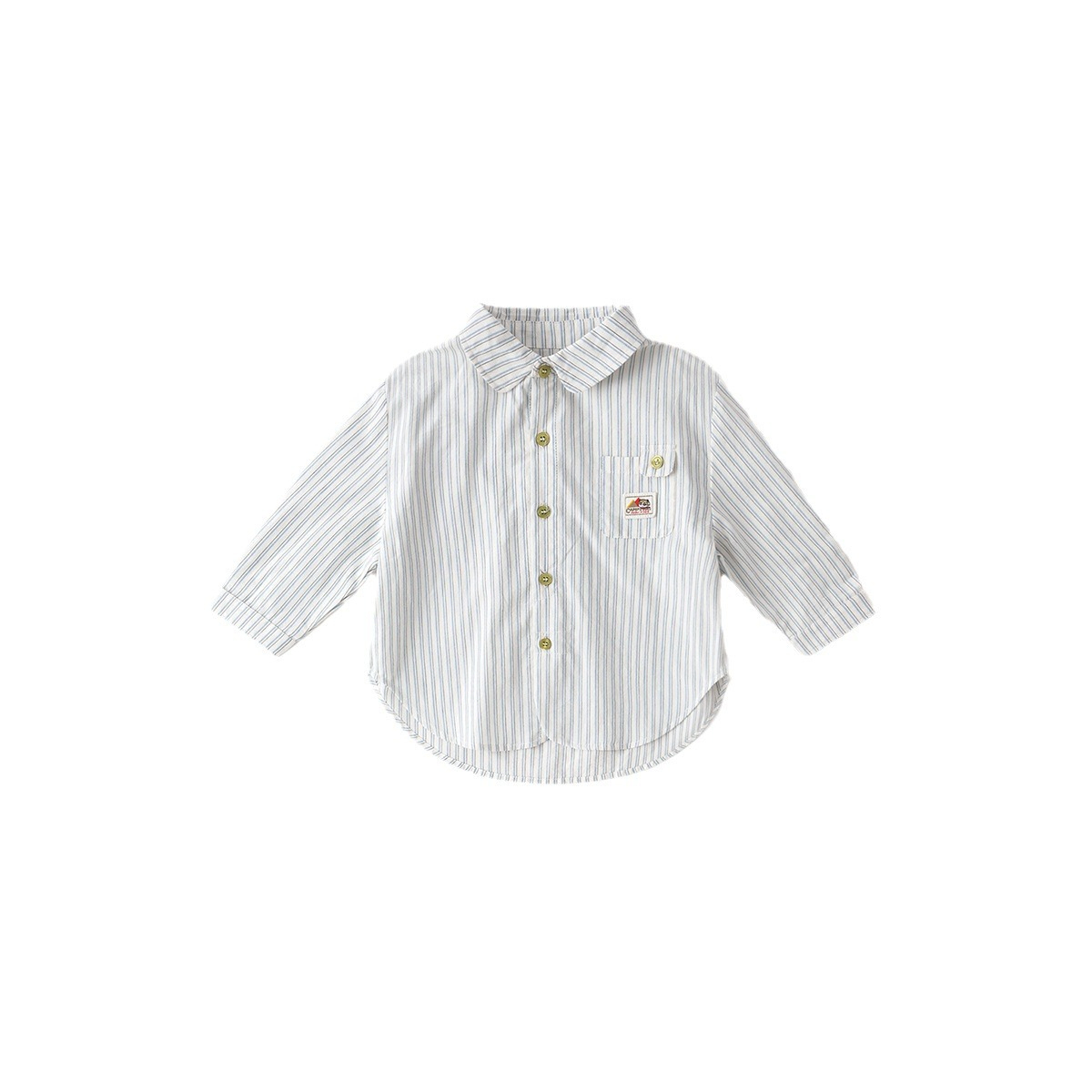 戶外風條紋襯衫