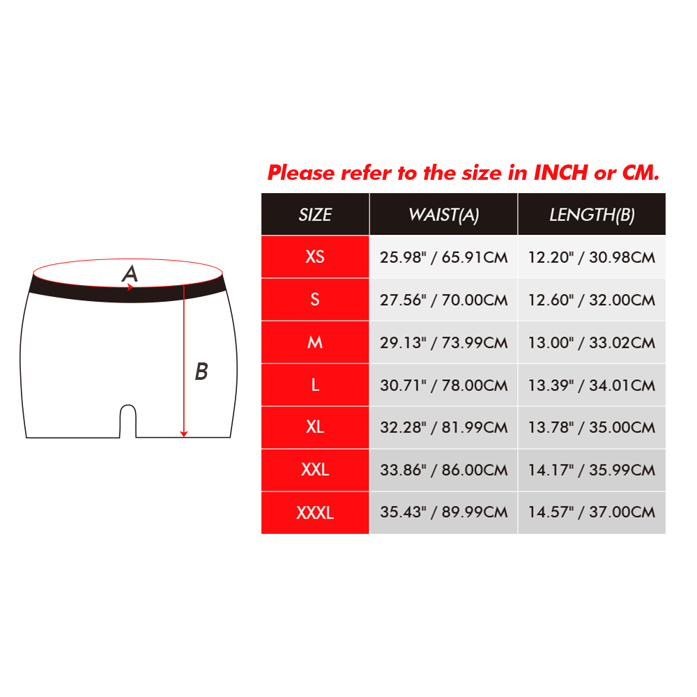 誕生日プレゼント-カスタムフェイスボクサーパンツ-写真入り可能なオリジナル下着ハッピな誕生日を！