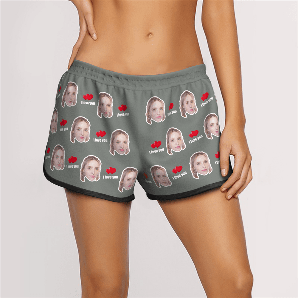 women's custom sport with face on it