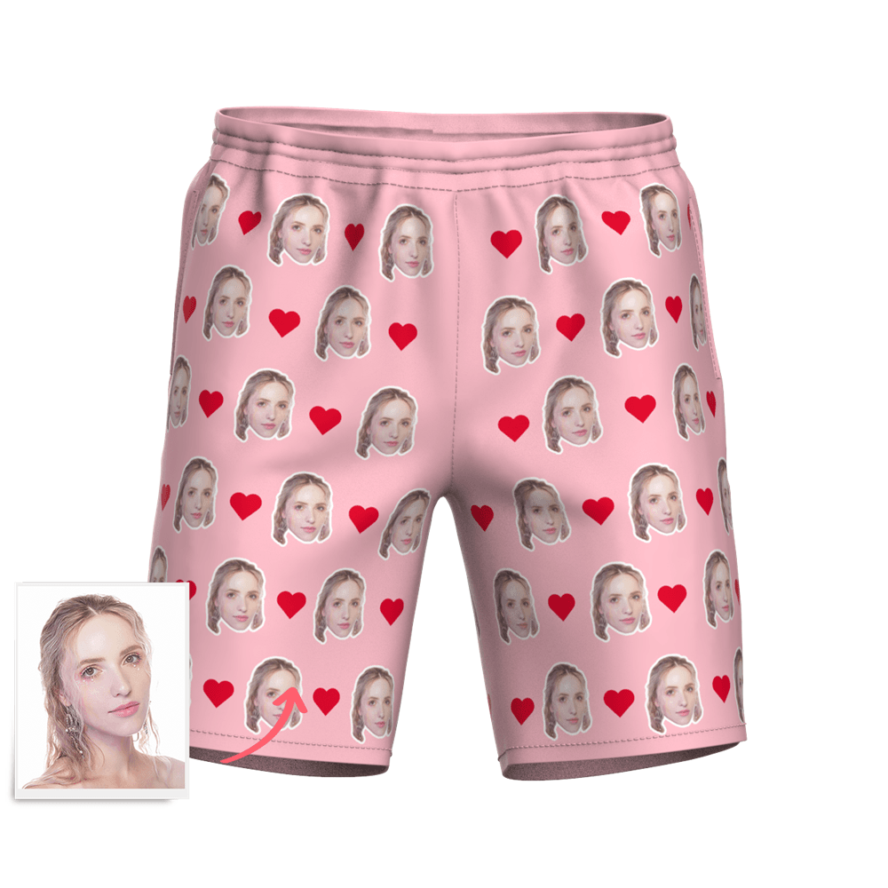 Light Pink Beach Shorts