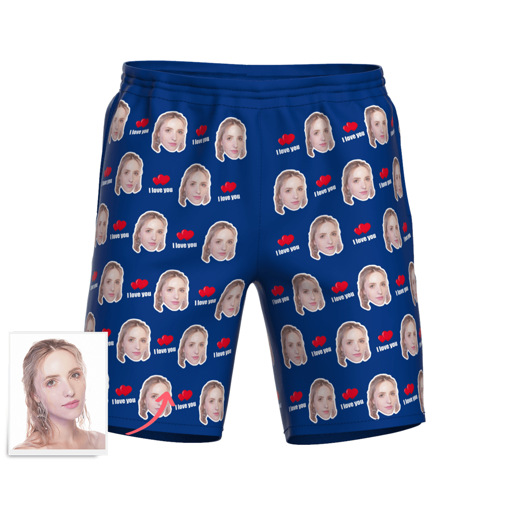 Dark blue Beach Shorts