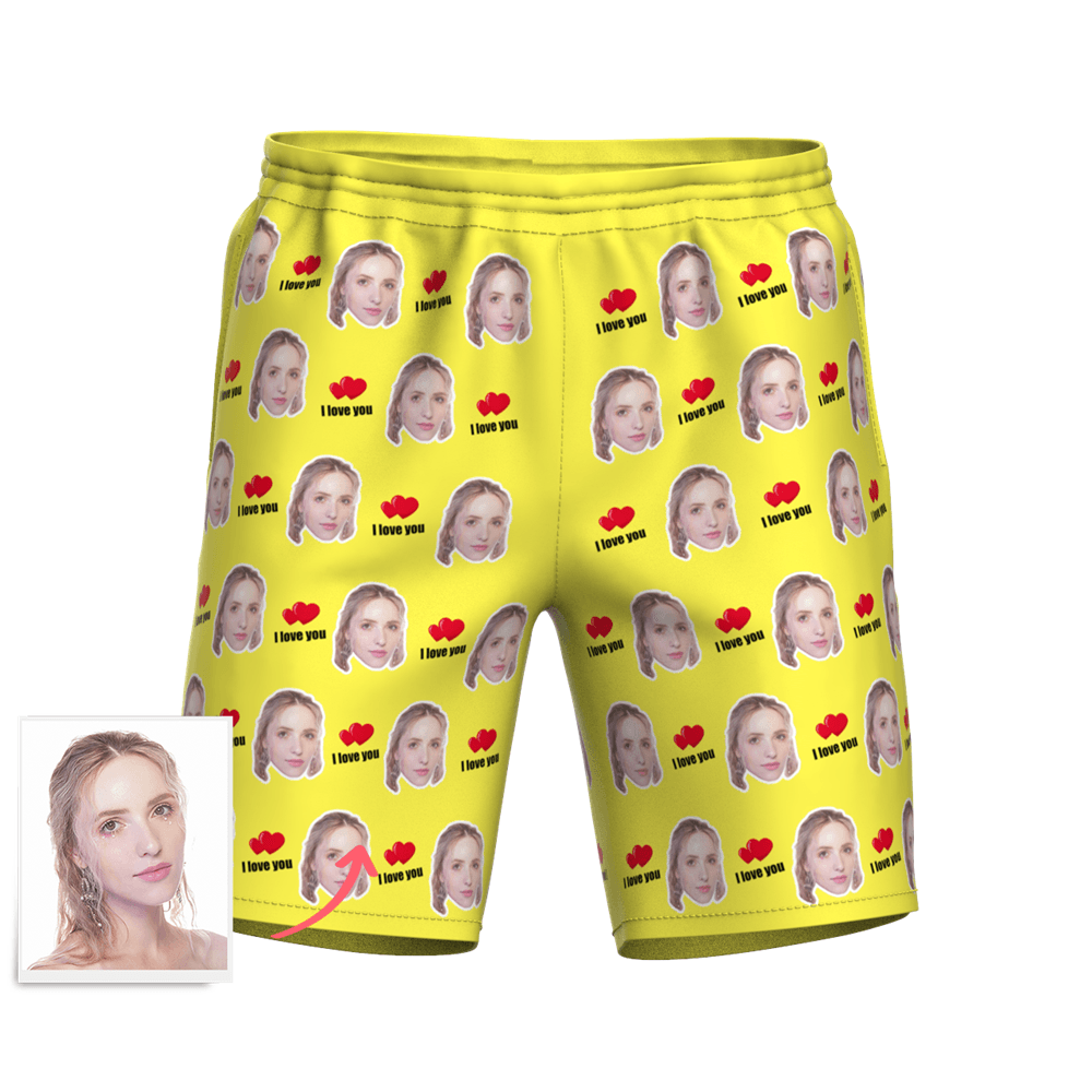 Yellow Beach Shorts