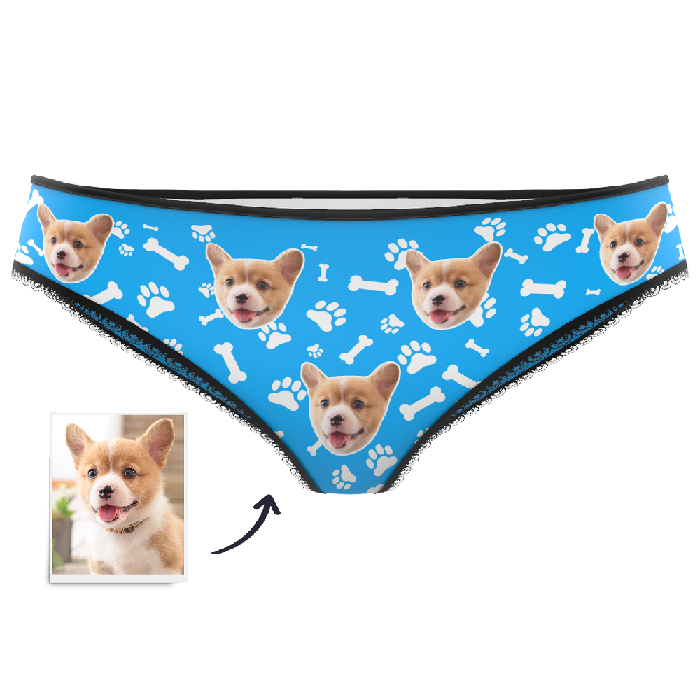 Custom Dog Face Panties -Myfacesocksjp