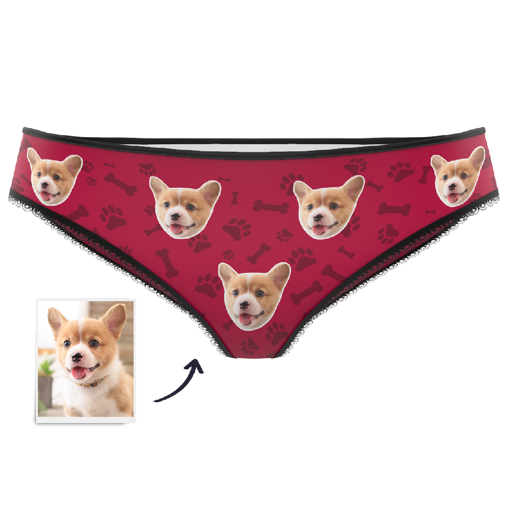 Custom Dog Face Panties -Myfacesocksjp