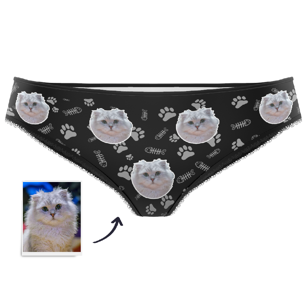 Custom Cat Face Panties -Myfacesocksjp