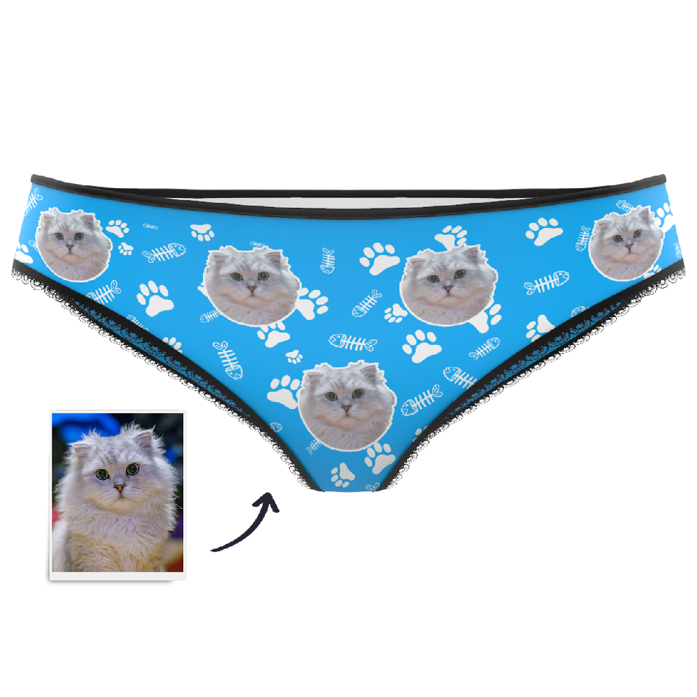 Custom Cat Face Panties -Myfacesocksjp