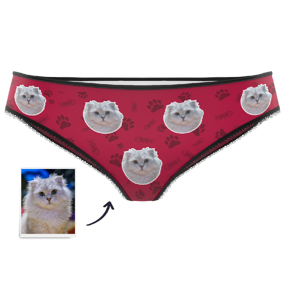 Custom Cat Face Panties -Myfacesocksjp