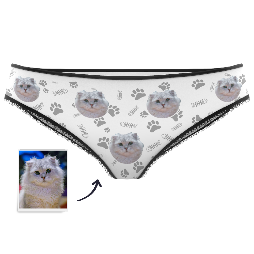 Custom Cat Face Panties -Myfacesocksjp