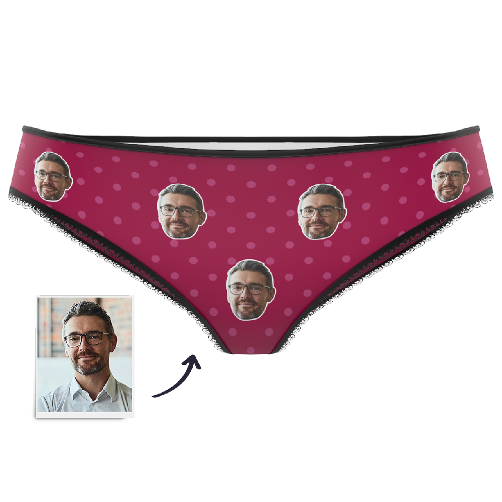 Custom Colorful Face Panties -Myfacesocksjp