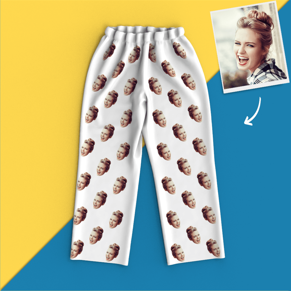 Custom Face Colorful Pajamas - MyFaceSocksJP