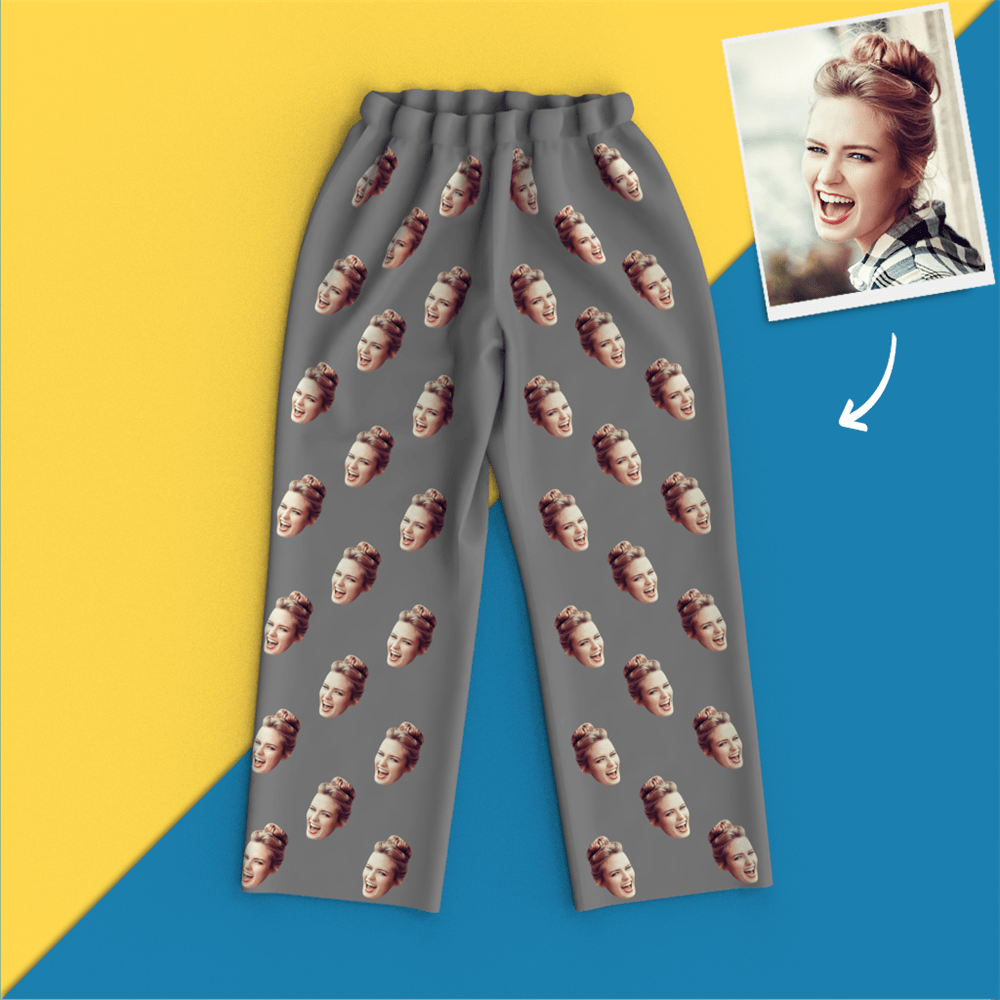 Custom Face Colorful Pajamas - MyFaceSocksJP