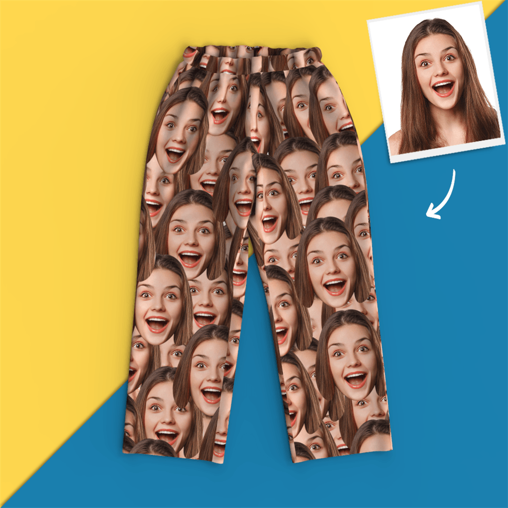 Custom Face Pajamas - Face Mash - MyFaceSocksJP