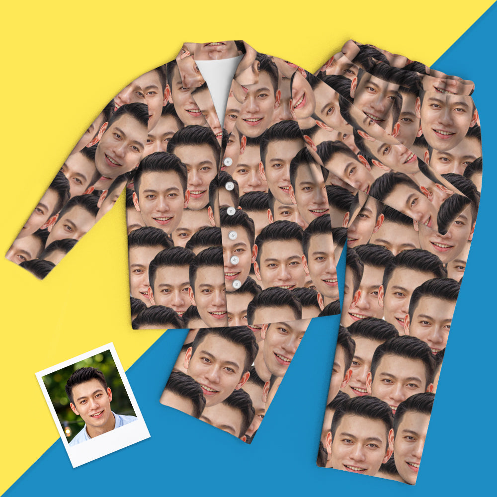 カスタムフェイスパジャマ-写真入り名入れ可能なオリジナルパジャマフェイスマッシュ