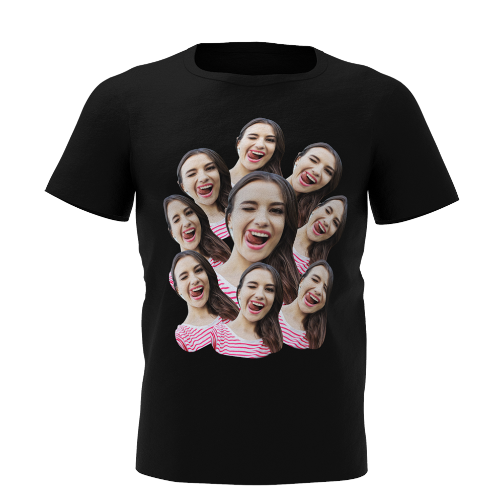 Custom Faces Funny Man T-shirt - MyfaceTshirt