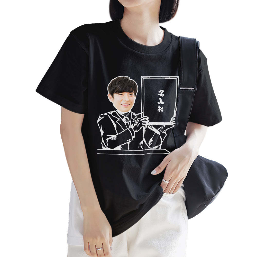 カスタム写真Tシャツ - 写真や名前入れ可能なオリジナルT-SHIRTプレゼント元号発表