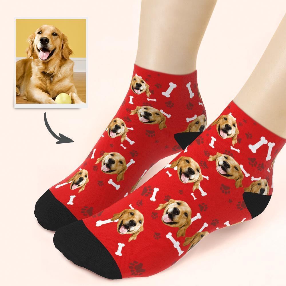 Custom Quarter Socks Dog - MyPhotoSocks