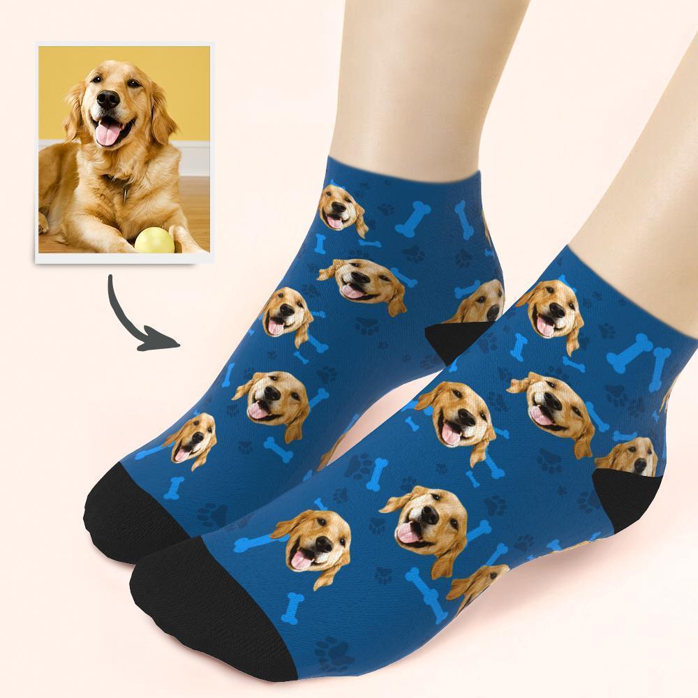 Custom Quarter Socks Dog - MyPhotoSocks