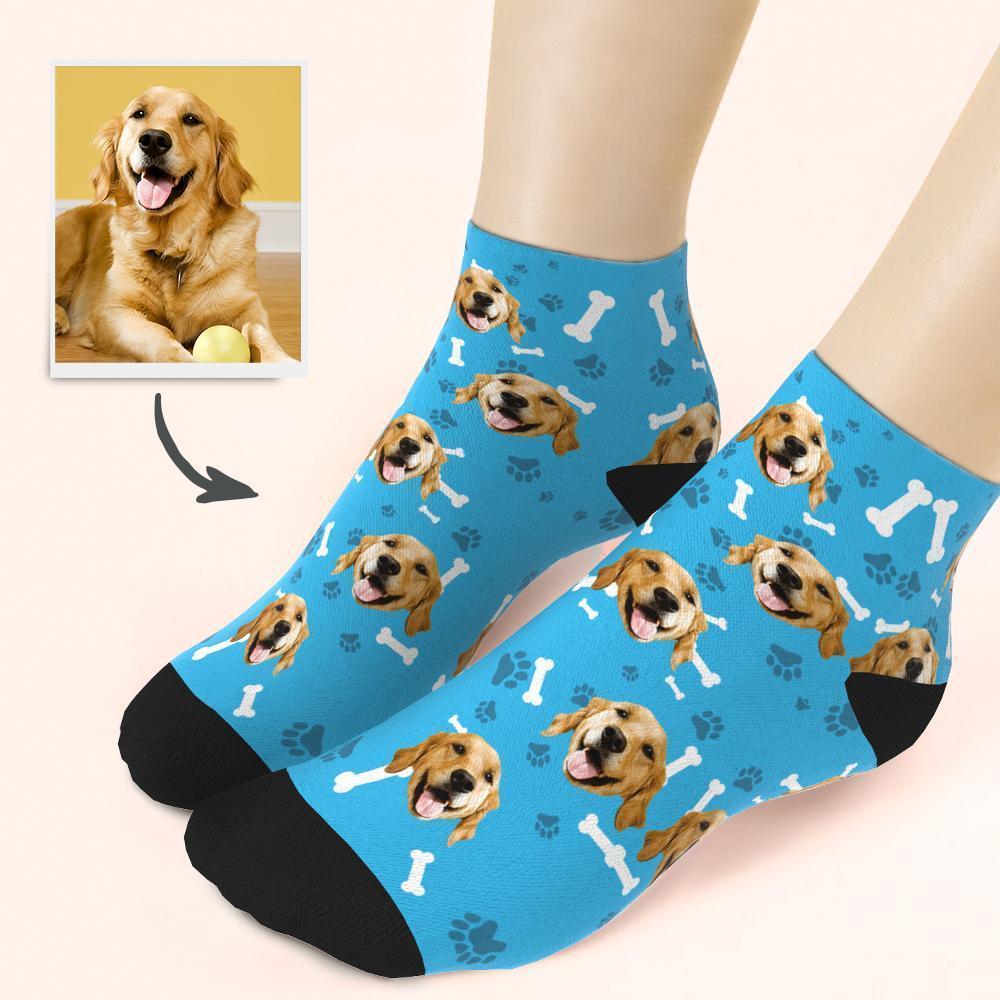 Custom Quarter Socks Dog - MyPhotoSocks