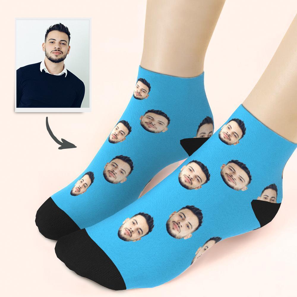 Custom Quarter Face Socks - MyPhotoSocks