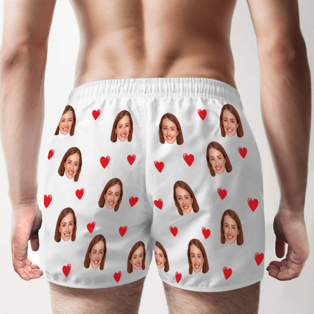 Custom Face Multicolor Boxer Shorts I SUCKED IT SO IT'S MINE Personalized Photo Underwear Gift for Him - MyFaceSocksAu