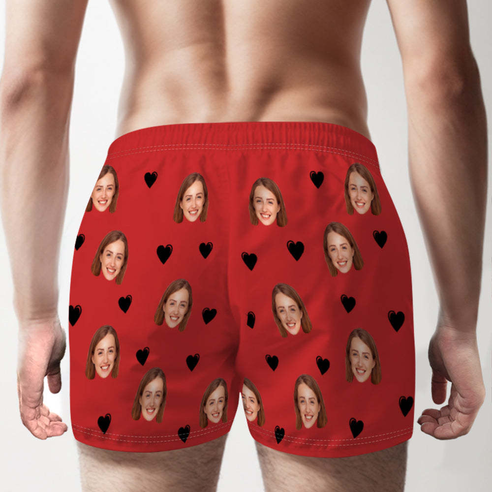 Custom Face Multicolor Boxer Shorts I SUCKED IT SO IT'S MINE Personalized Photo Underwear Gift for Him - MyFaceSocksAu