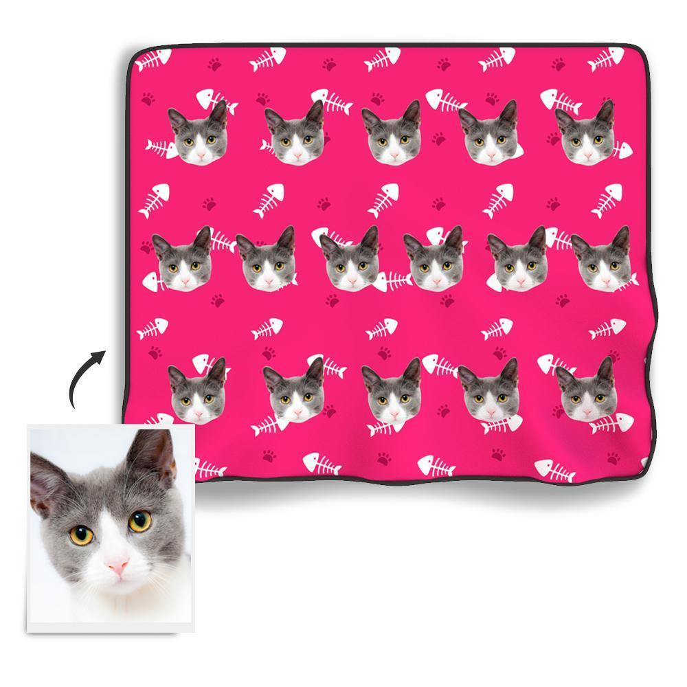 Cat Photo Blanket - MyFaceSocksAU