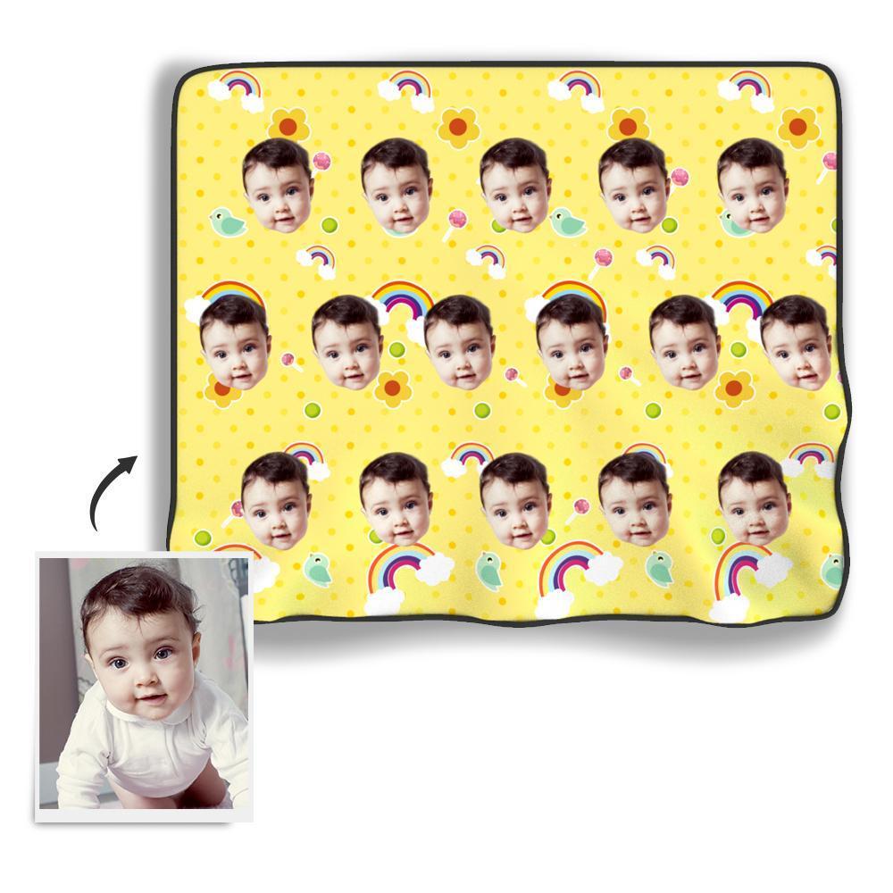Baby Photo Blanket - MyFaceSocksAU