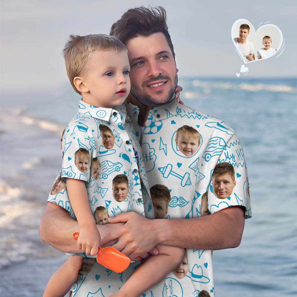 Custom Face Hawaiian Shirt