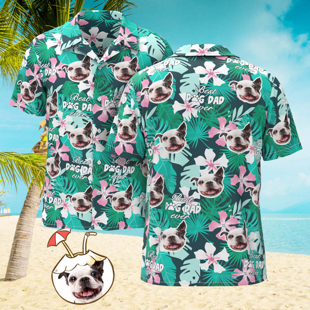 Custom Face All Over Print Hawaiian Shirt - myfacesocks