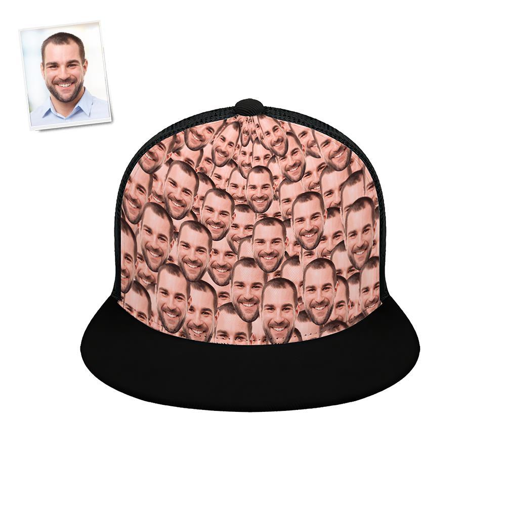 Custom Cap Personalised Mash Face Baseball Caps Adults Unisex Printed Fashion Caps Gift - MyFaceSocksAu