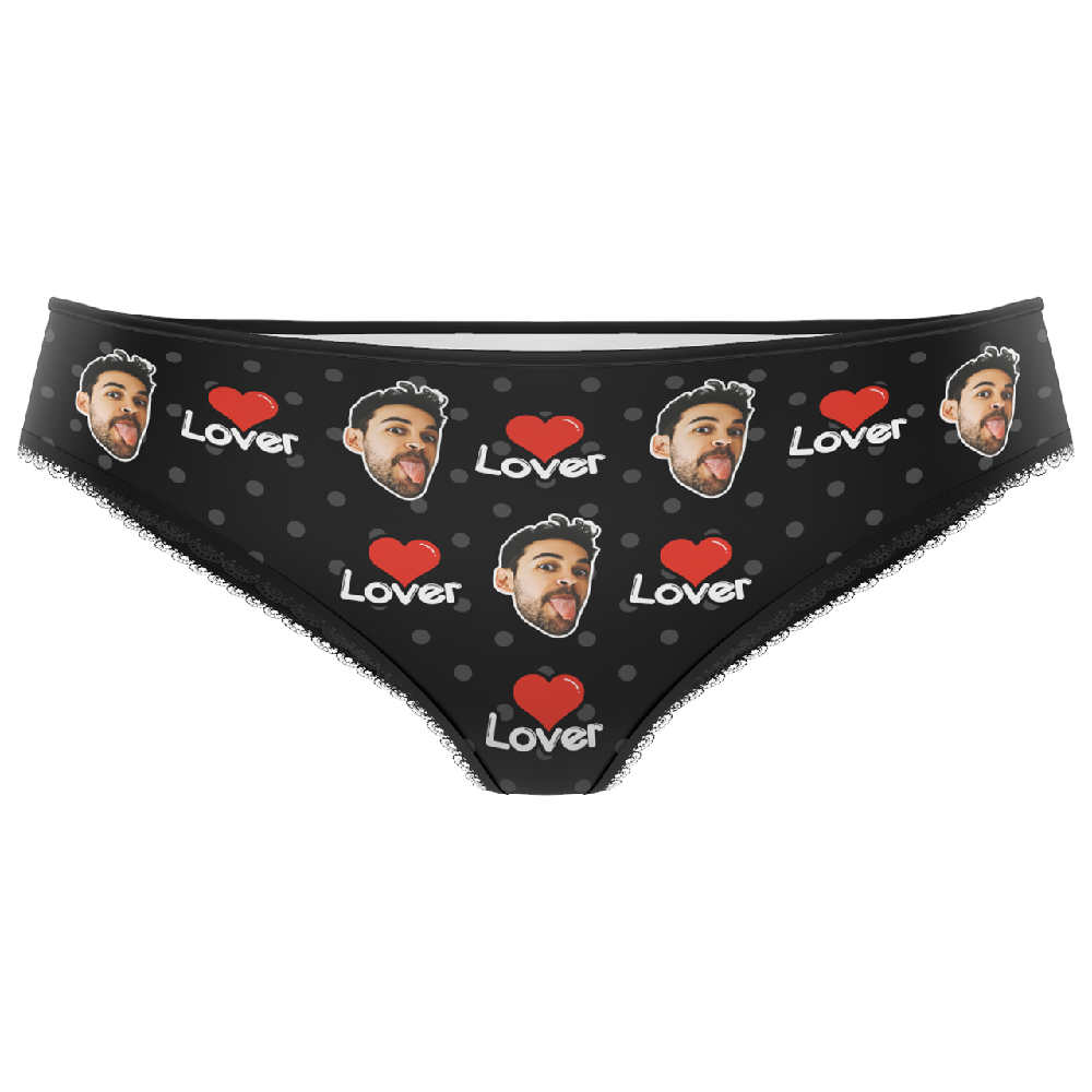 Custom Face Colorful Womens Panties-Lover Personalized LGBT Gifts - MyFaceSocksAu