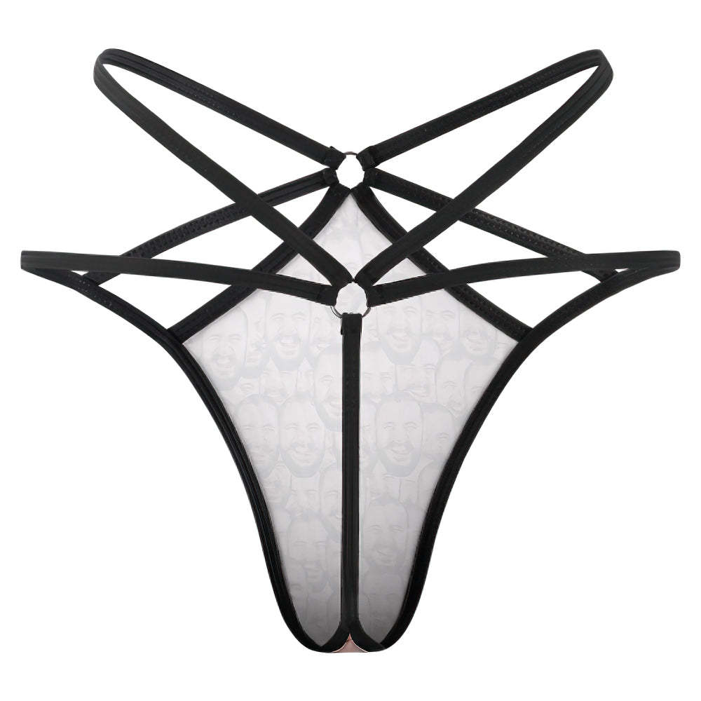 Custom Face Thong Boyfriend Multi Face Funny Sexy Photo Thongs - MyFaceSocksAu
